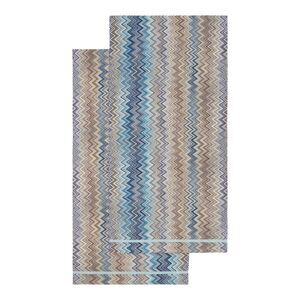 Missoni John New King Size Pillow Case Set Of 2 Multi Unisex-Adult